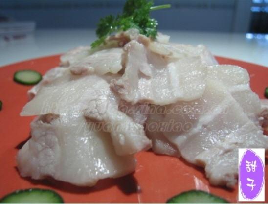 凉拌白肉的做法